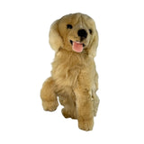 Sitting Golden Retriever plush toy