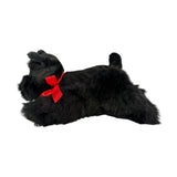 Lying Haggis Scottish Terrier plush toy