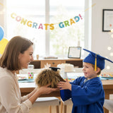 Harry echidna plush wearing graduation hat