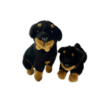 Koda Rottweiler plush siting and lying