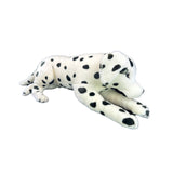 Denzel Dalmatian plush toy dog lying full body view