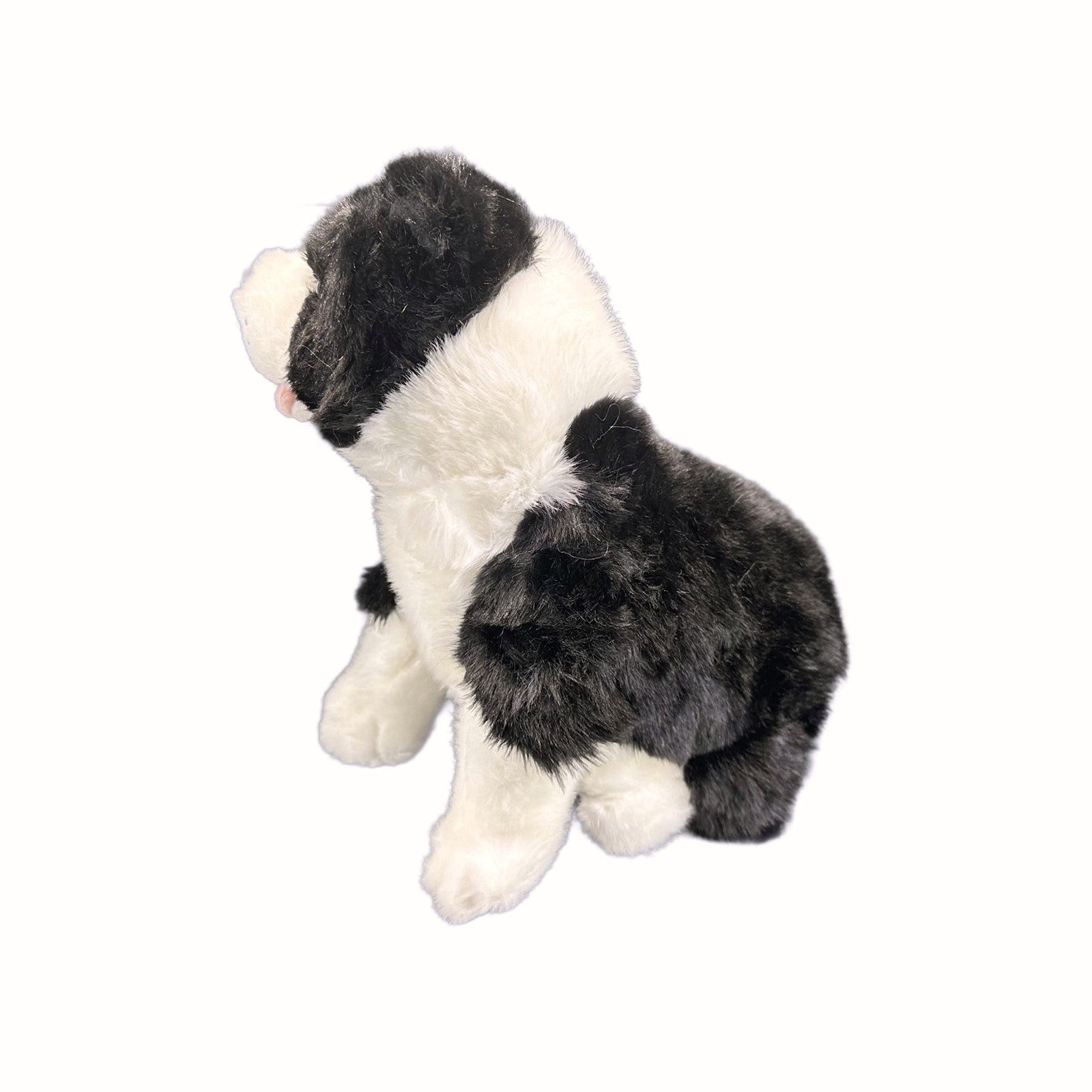 Bocchetta BLITZ Border Collie Extra Large Soft Toy Dog – 62cm / 24 Inches, Black, With Satin Pocket (MPN 480/62/pkt)
