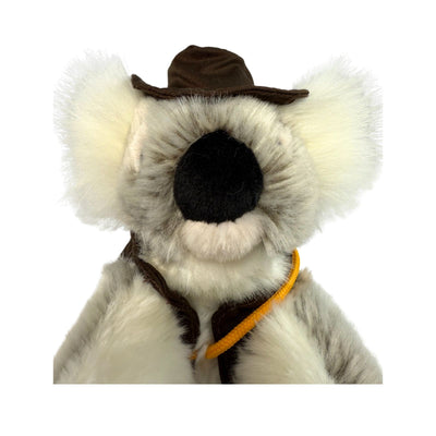 Jack - Koala with swag & hat - 12cm sitting