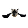 Plush toy resembling a Fruit Bat on a white background