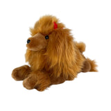 Juliet brown Poodle plush toy lying