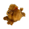 Juliet brown Poodle plush toy lying