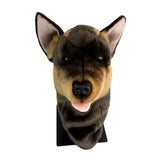 Brown Kelpie golf cover plush accessory