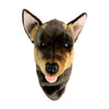 Brown Kelpie golf cover plush accessory