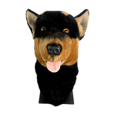 Kelpie golf cover plush front view