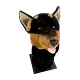 Kelpie golf cover plush front