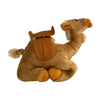 Kimba camel plush toy sitting side view