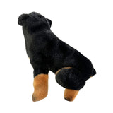 Koda Rottweiler plush sitting side view