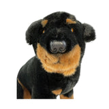 Koda Rottweiler plush close up