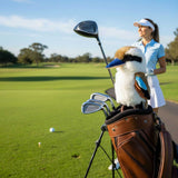 Kookaburra golf cover plush on a golf
