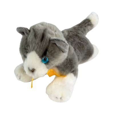 Leila - Kitten Norwegian Grey - 22cm floppy