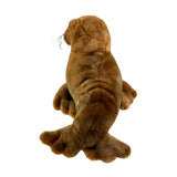 Leopold walrus plush toy back view