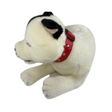 Loki Staffy plush lying