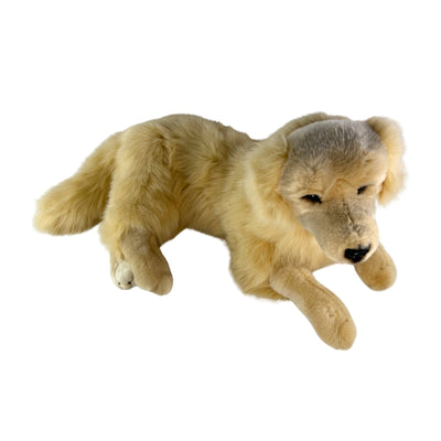 Luna - Golden Retriever with satin pocket - 62cm lying