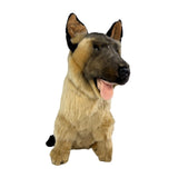 Major German Shepherd plush sitting front view