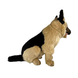 Major German Shepherd plush sitting side view