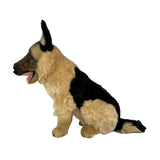 Major German Shepherd plush sitting side view