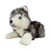 Marbles Siberian Husky puppy plush angle view