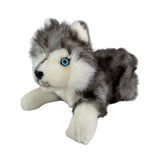 Marbles Siberian Husky puppy plush angle view