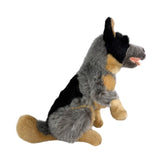Marshall Blue Heeler plush sitting side view