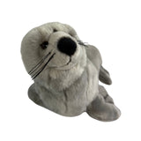 Mawson Australian Sea Lion plush close up face