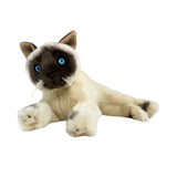 Mia Burmese cat plush lying