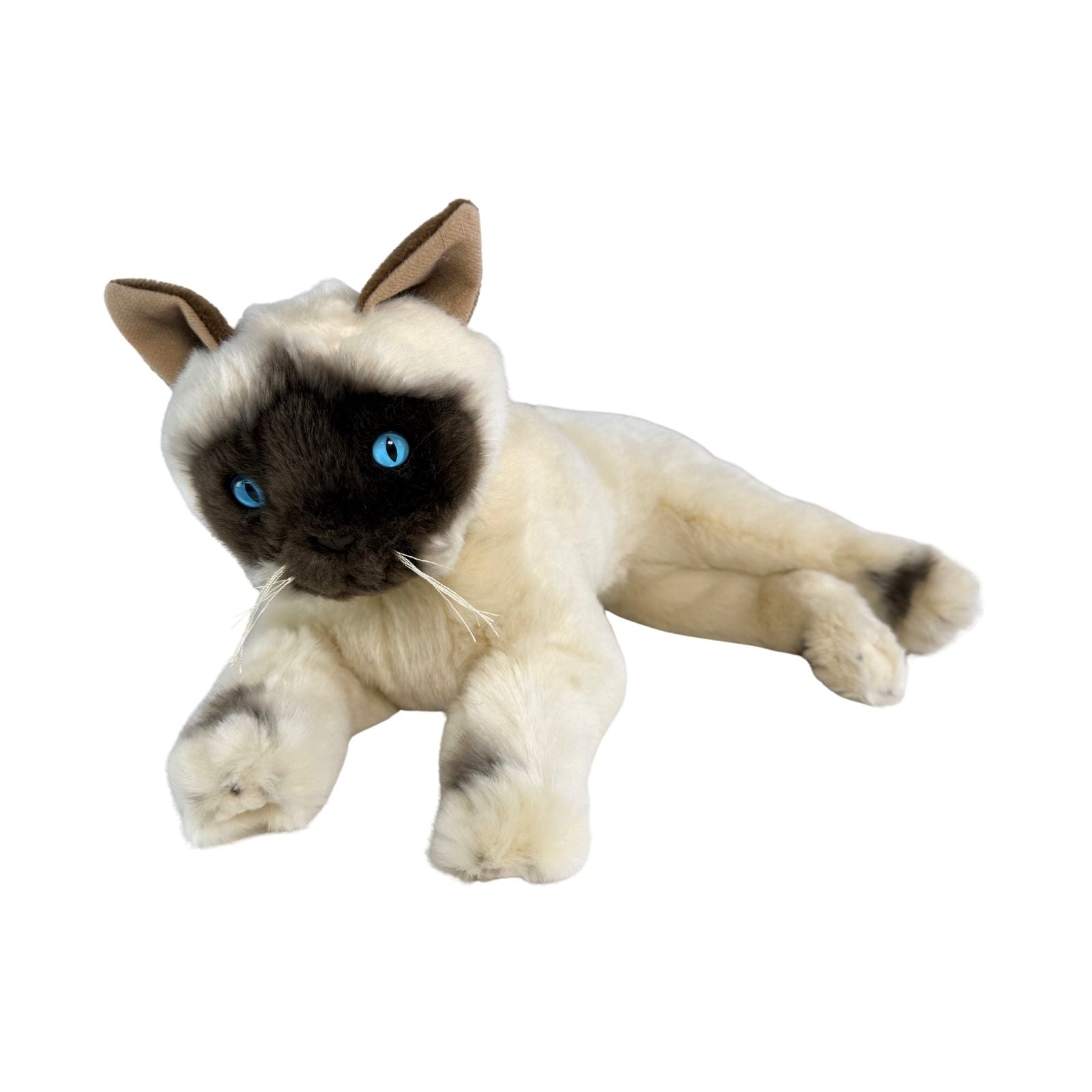 Mia Burmese cat plush lying