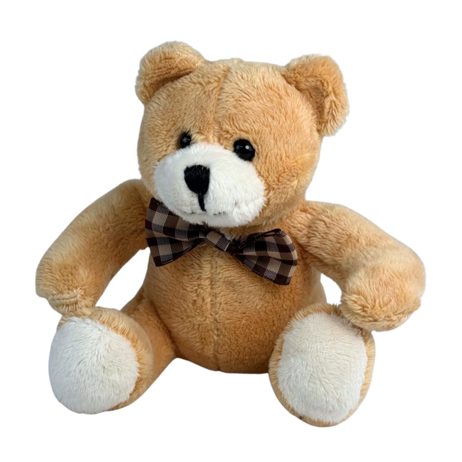 Mini Teddy Bear - 12cm, Light Brown