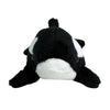 Mini Orca plush toy front view