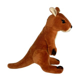 Mini Red Kangaroo plush toy made from recycled materials