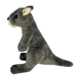 Mini Grey Kangaroo a small plush toy souvenir ideal size for children