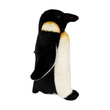 Mini penguin plush toy side view