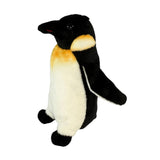 Mini penguin plush toy side view