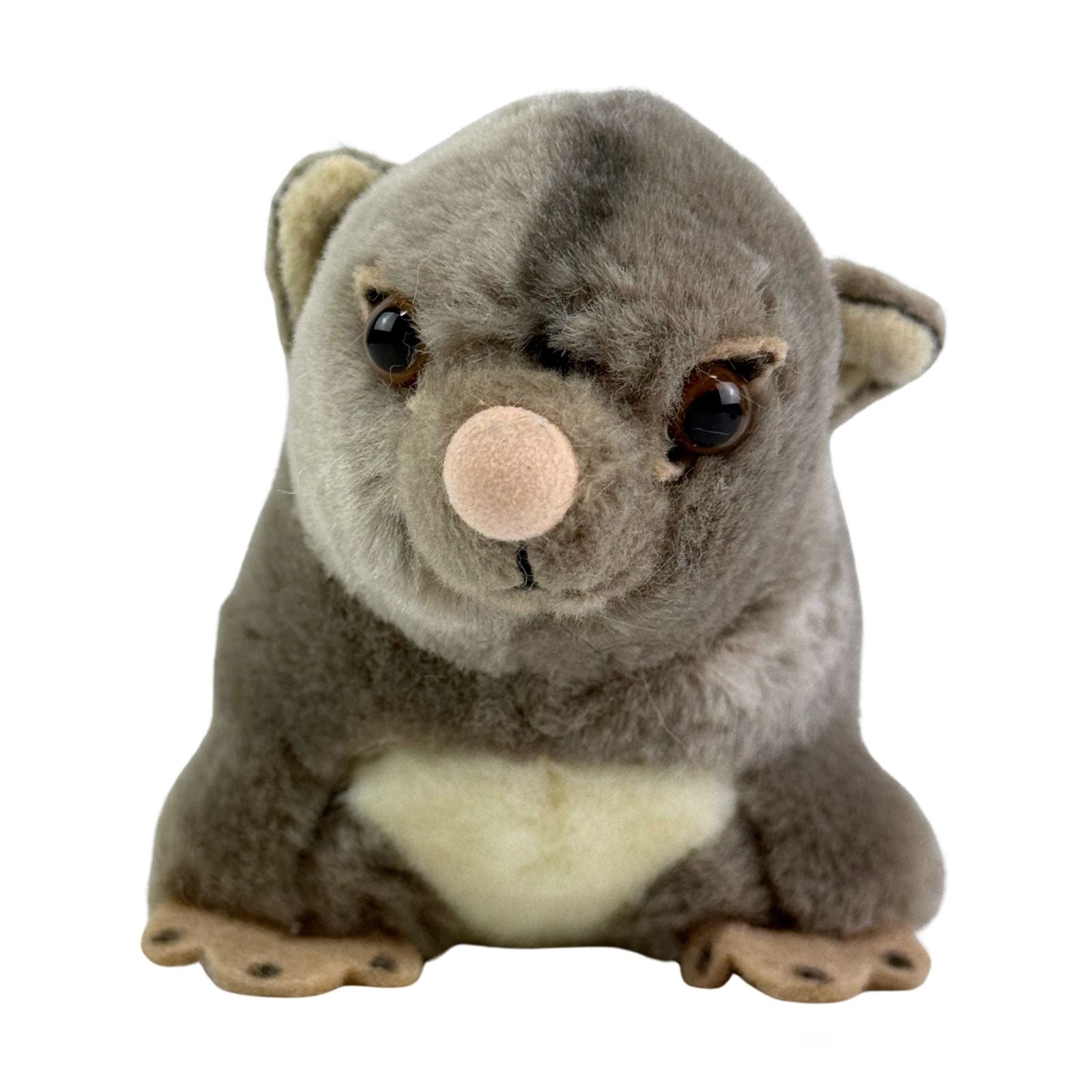 Mini possum plush toy front view