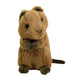 Mini quokka plush toy front view