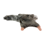 Mini squirrel glider plush side view