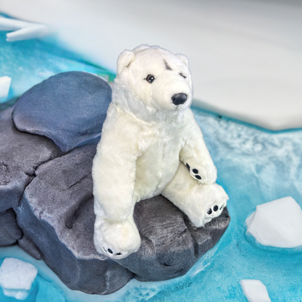 Mini Cuna Nafnaf MINICUNA CUADRADA TEX Y VEL POLAR BEAR