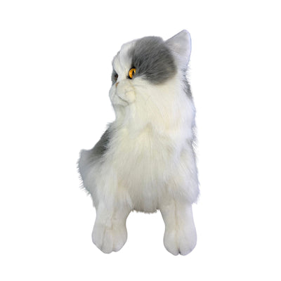 Missy - Norwegian Grey Cat - 34cm sitting