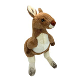 red kangaroo souvenir soft plush toy