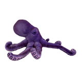 Nate purple octopus plush side view
