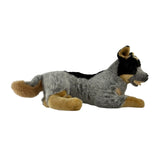 Orazio Blue Heeler plush lying side view