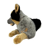 Orazio Blue Heeler plush lying front view