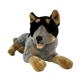 Orazio Blue Heeler plush lying front view