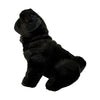 Oreo (Pug - 28cm sitting, black)