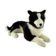 Oscar Border Collie plush lying front view