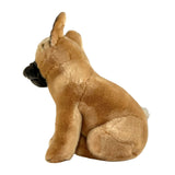 Paris French Bulldog plush sitting side view